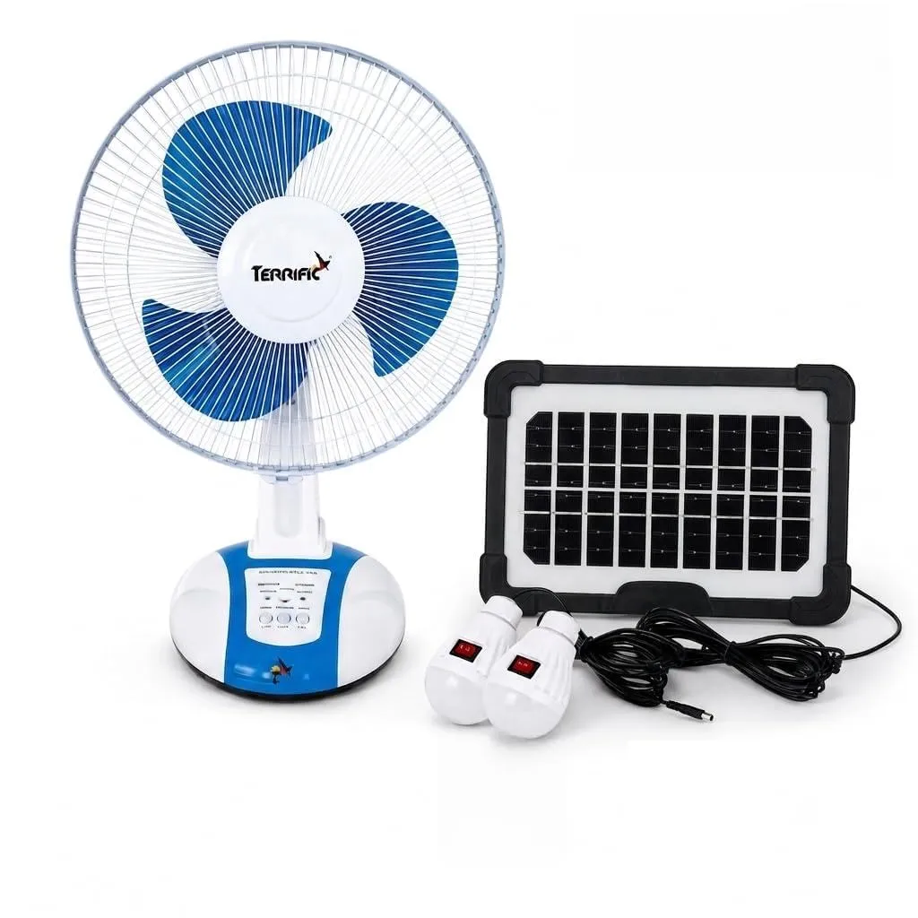 Terrific Sandy Rechargeable Table Fan