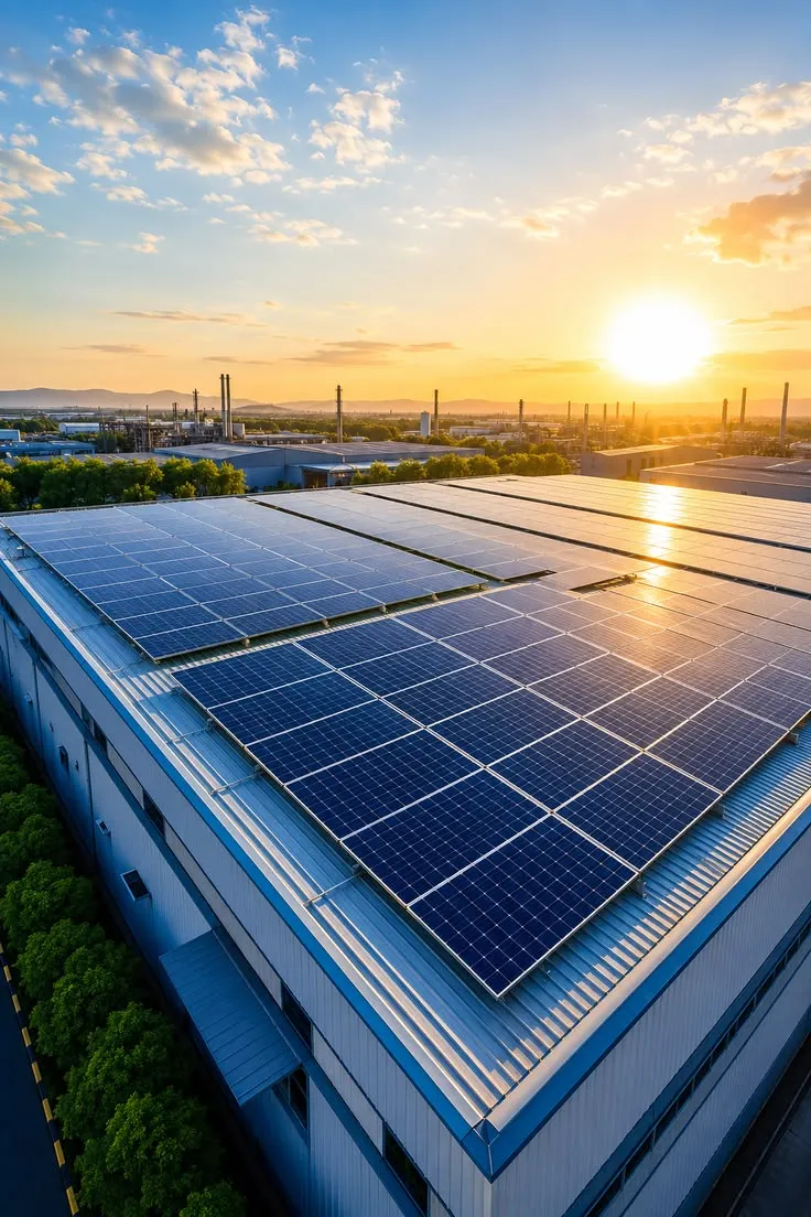 Solar Power Plant Installation